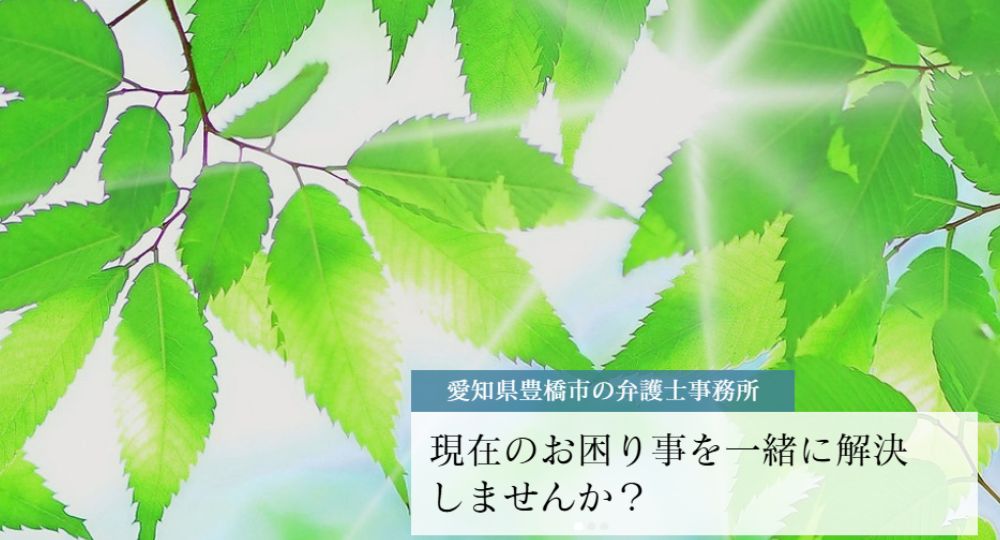 豊橋の法律事務所中村成人法律事務所